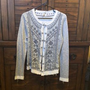Vintage sweater jacket